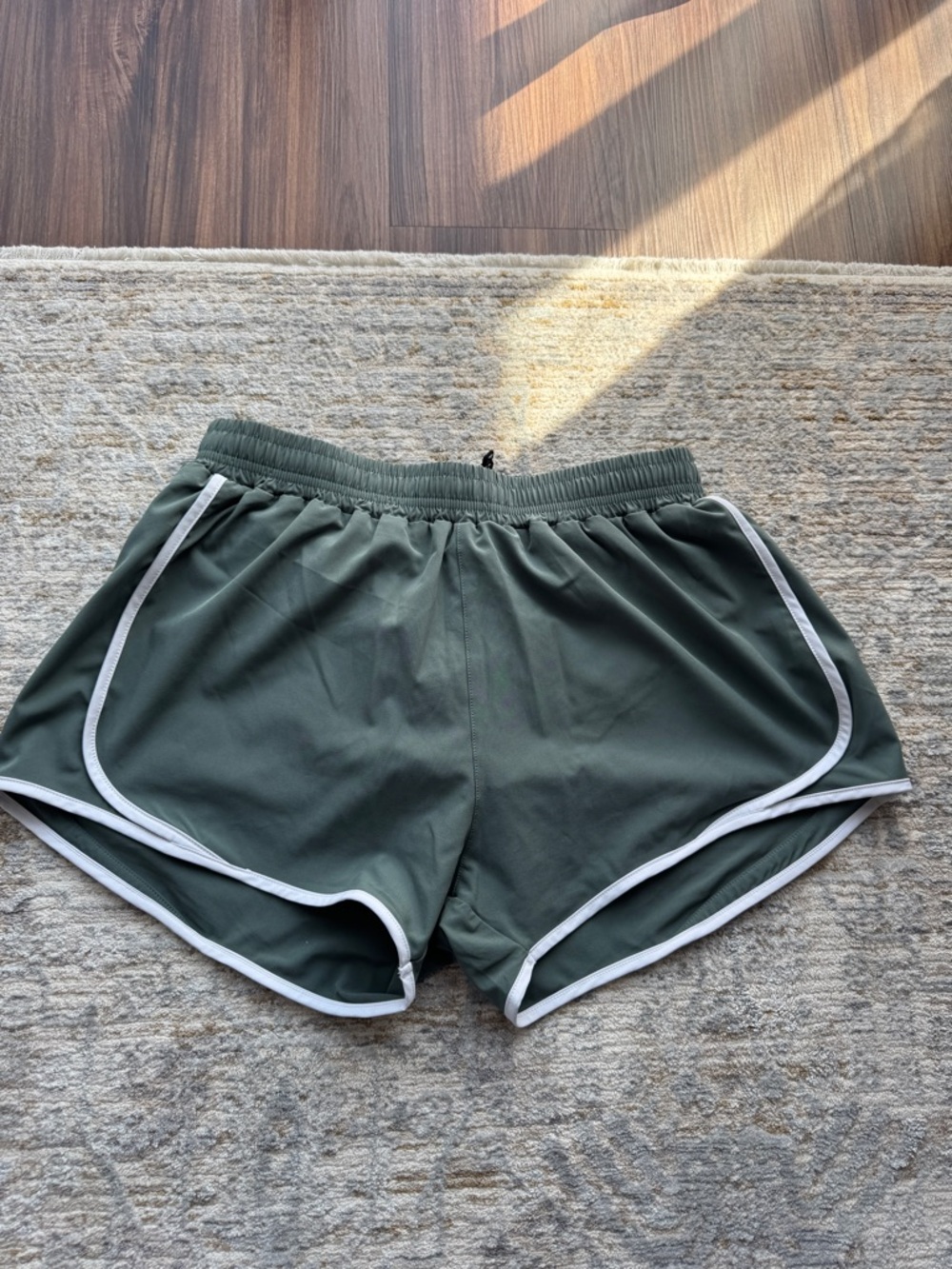 PE Nation Green Shorts